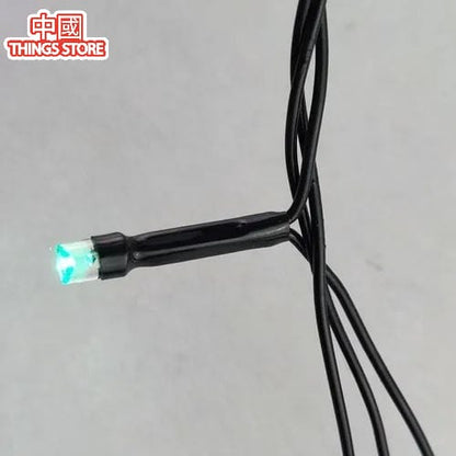 LUCES DE COLORES 500L CABLE NEGRO