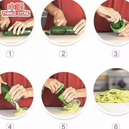 Rallador de verduras espiral