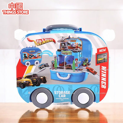 Juguete lonchera de coches