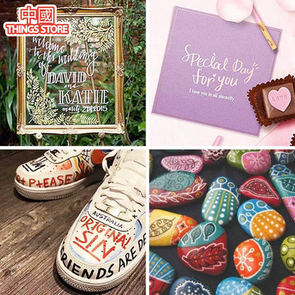 Plumones de punta fina 12pz