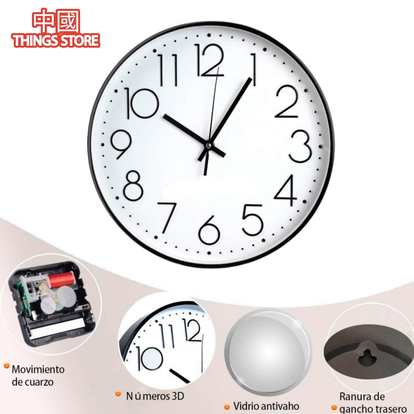 Reloj de pared