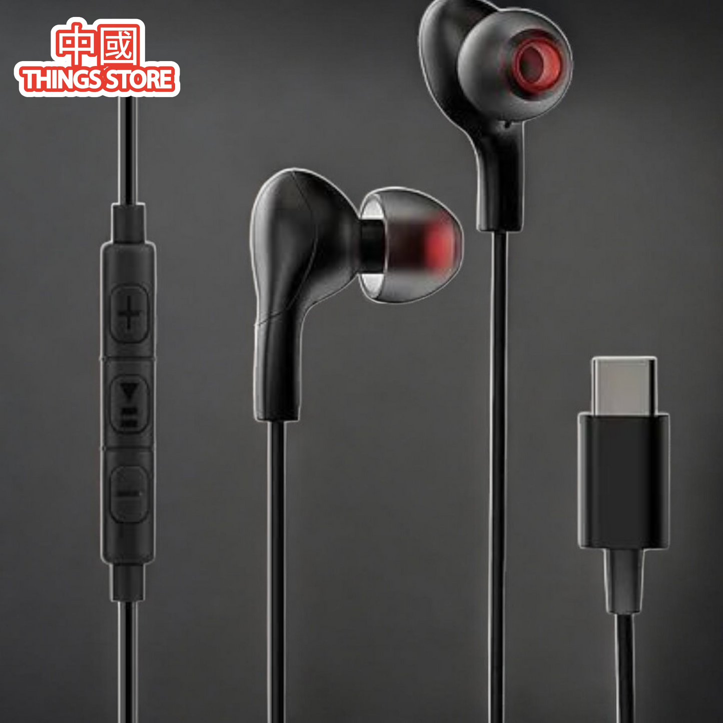 Audífonos de cable USB C