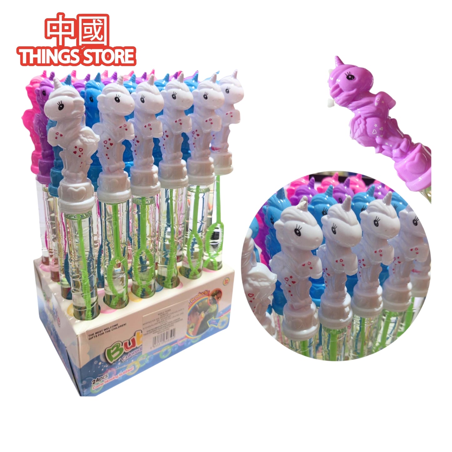 Burbujas de unicornios