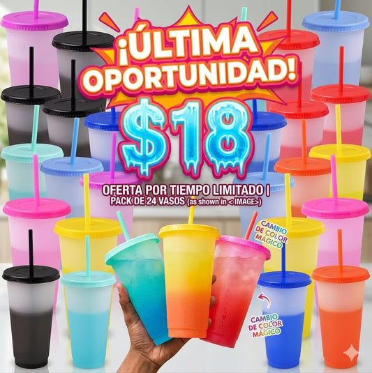 Vasos de plástico