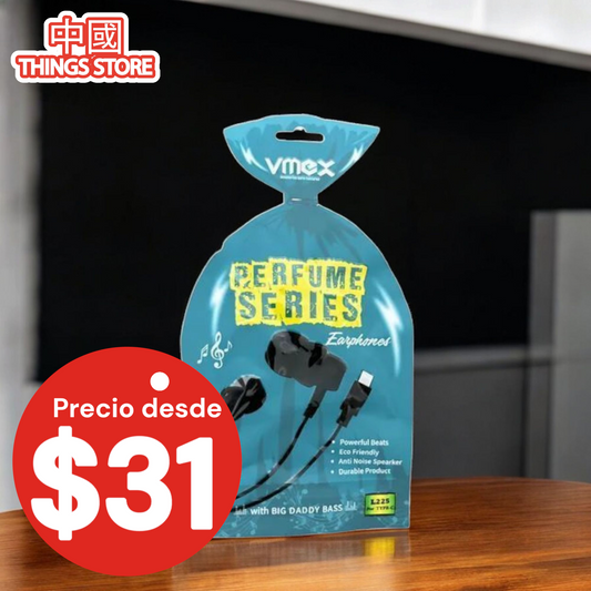 Audífonos con perfume USB C