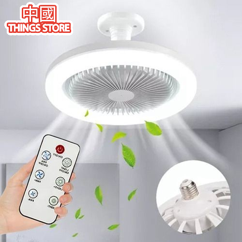 Foco ventilador con control remoto