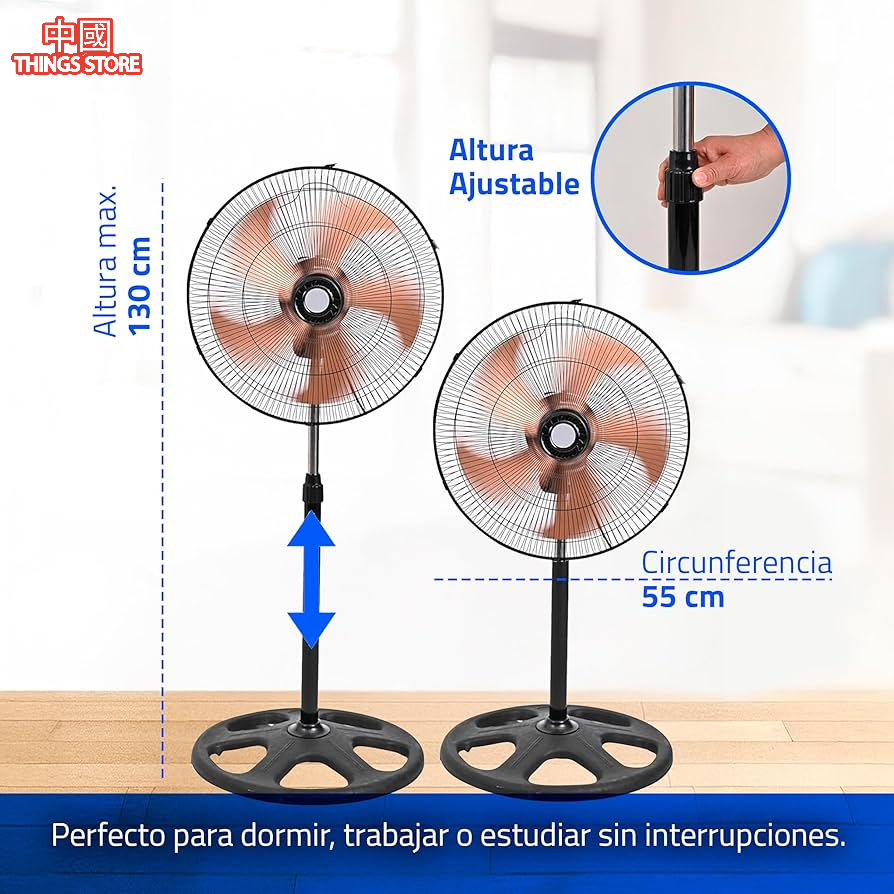 Ventilador de 5 aspas
