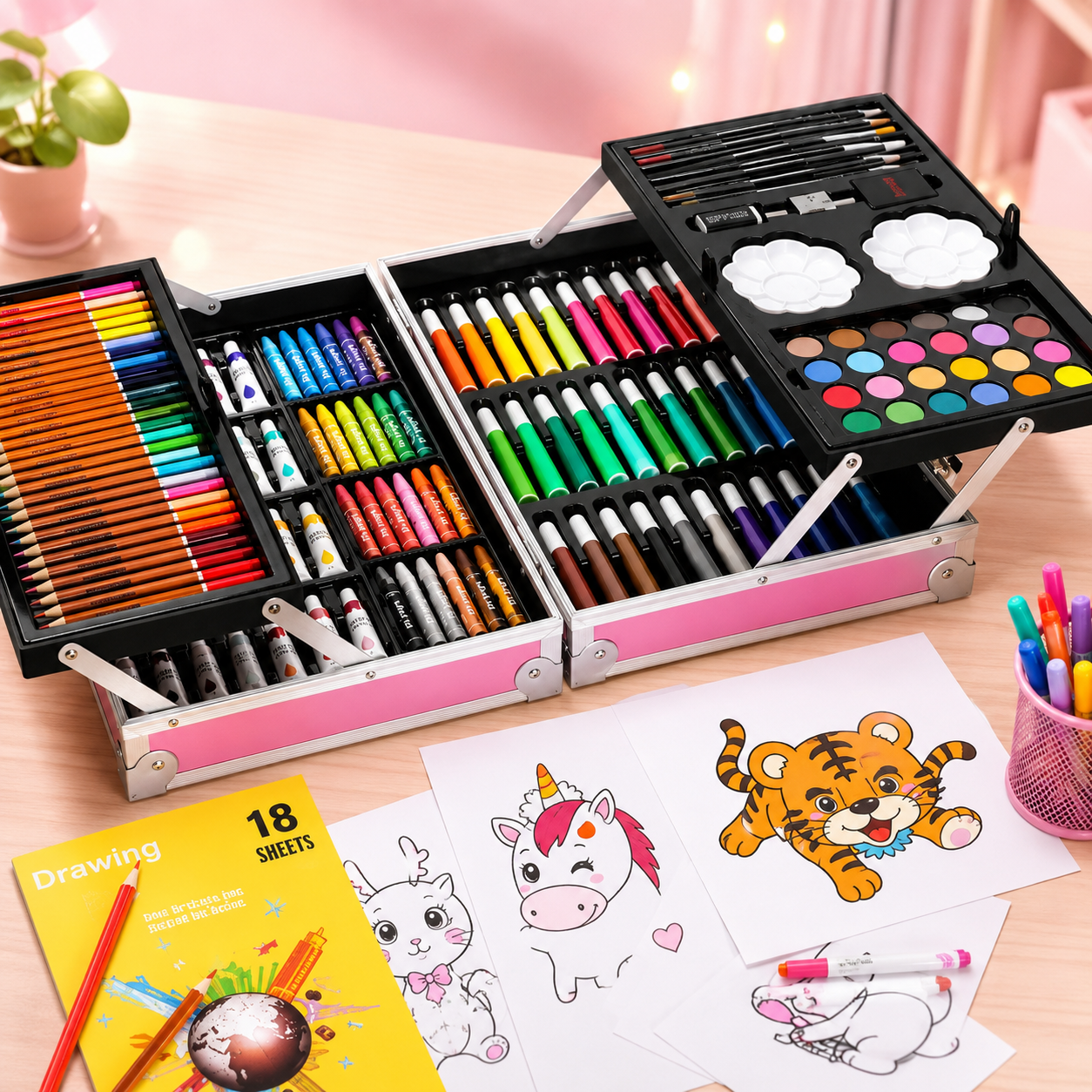 Set de arte de labubu 🐻