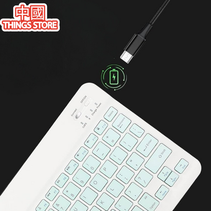 Teclado con mouse