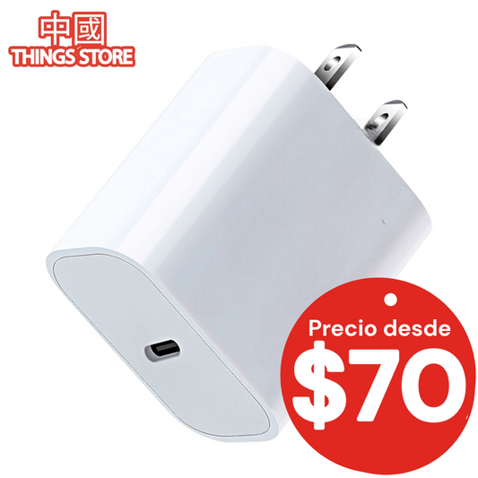 Cubo tipo C carga rápida 30W