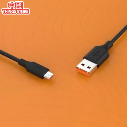 Cable 1m V8 blanco promoción 3X2