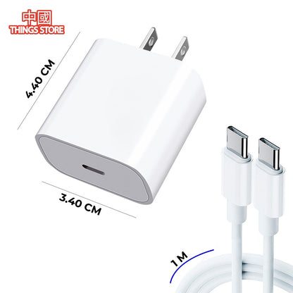 Cargador completo de C a C 30w 1M