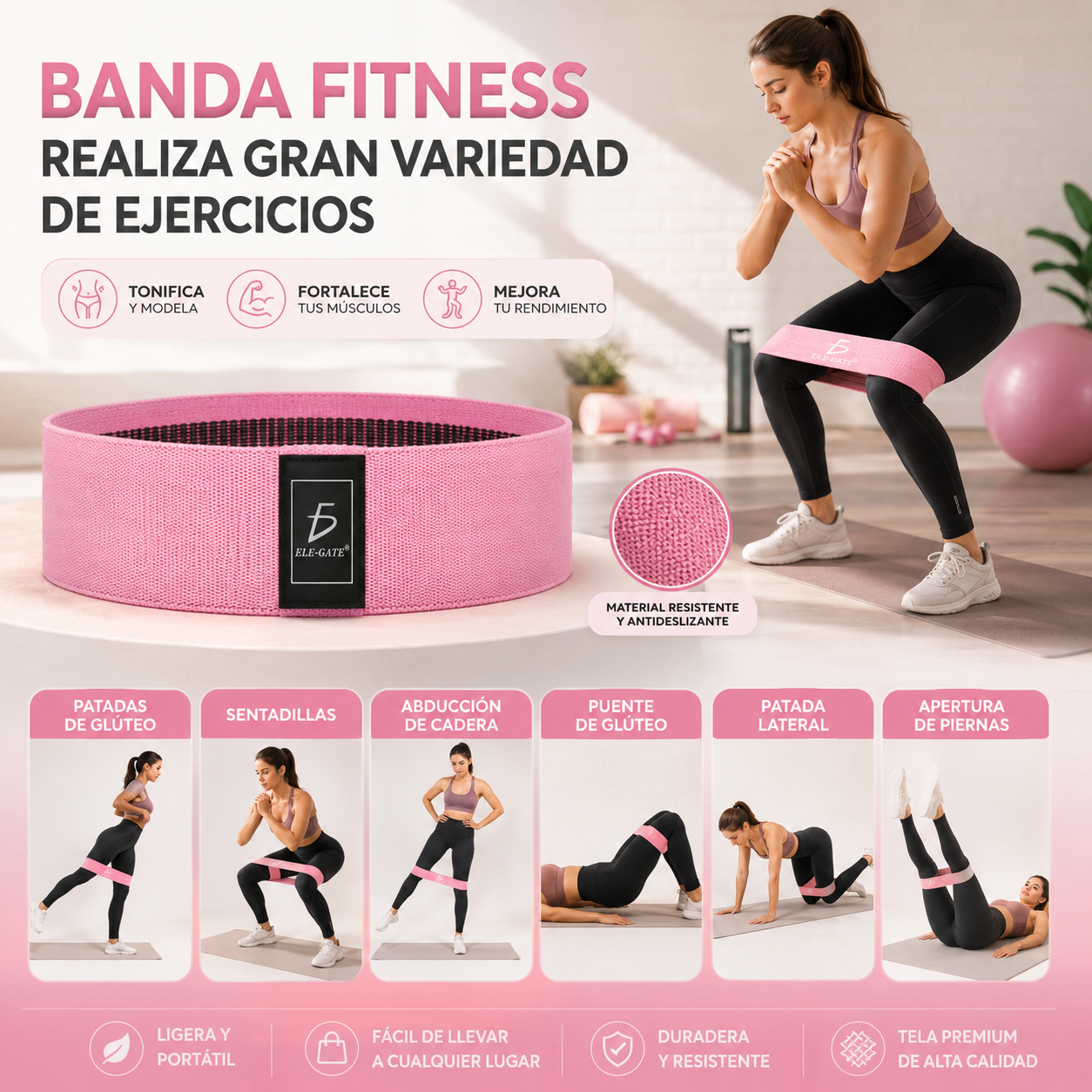 Bandas de resistencia 🥊