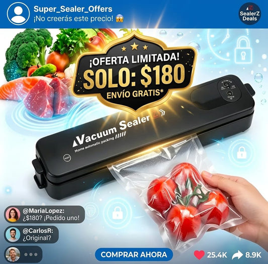 Sellador de bolsas