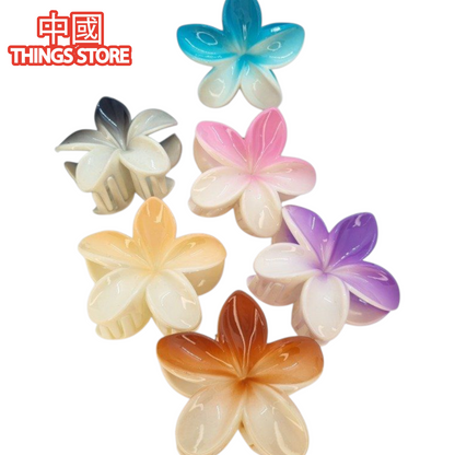 Pinza para cabello de flores