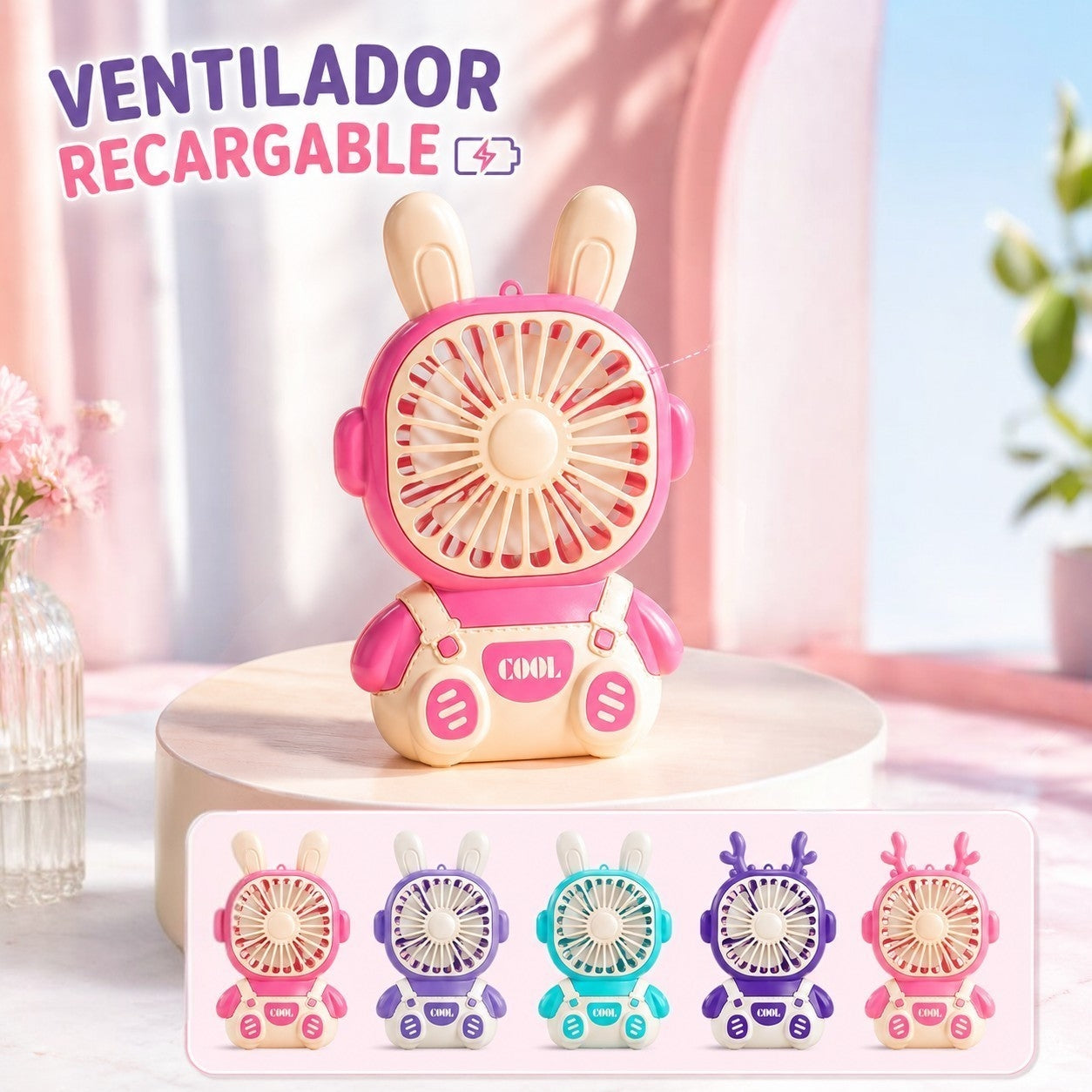 Ventilador portátil ⭐️
