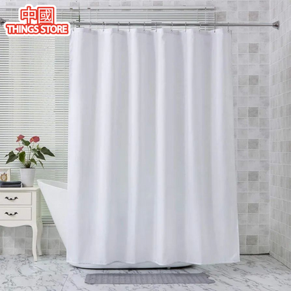 Cortina de baño lisa 72x72cm