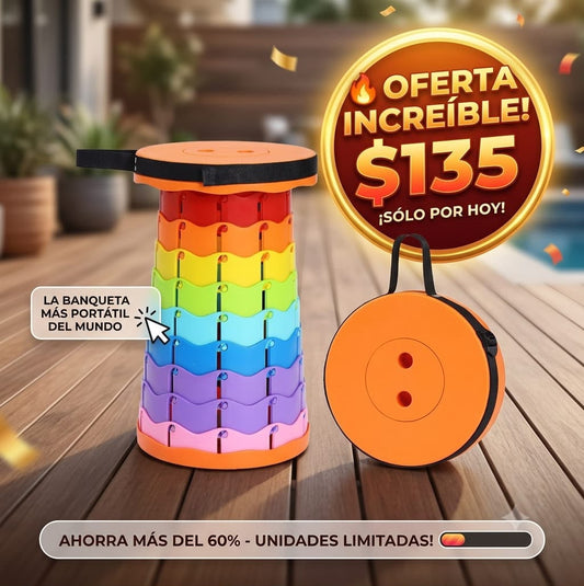 Banco plegable