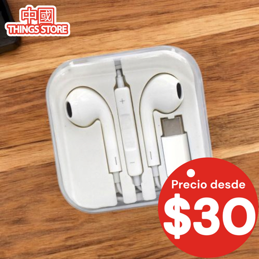 Audífonos de cable USB C