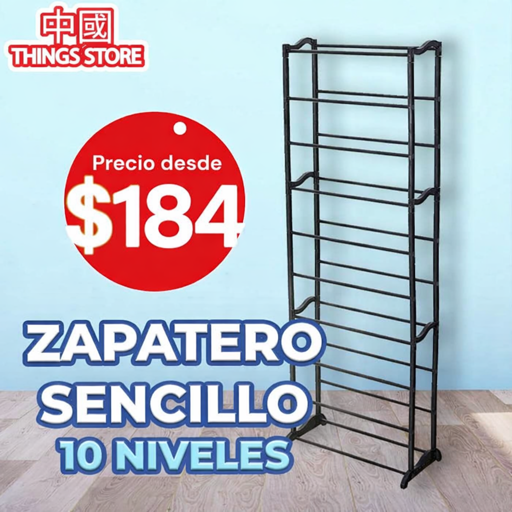 Zapatera 10 niveles