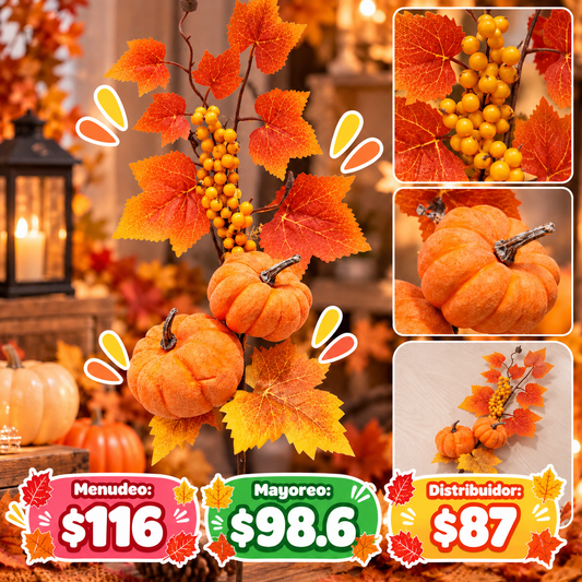 Ramo de calabaza 🎃