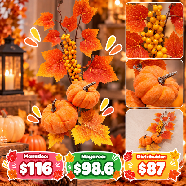 Ramo de calabaza 🎃