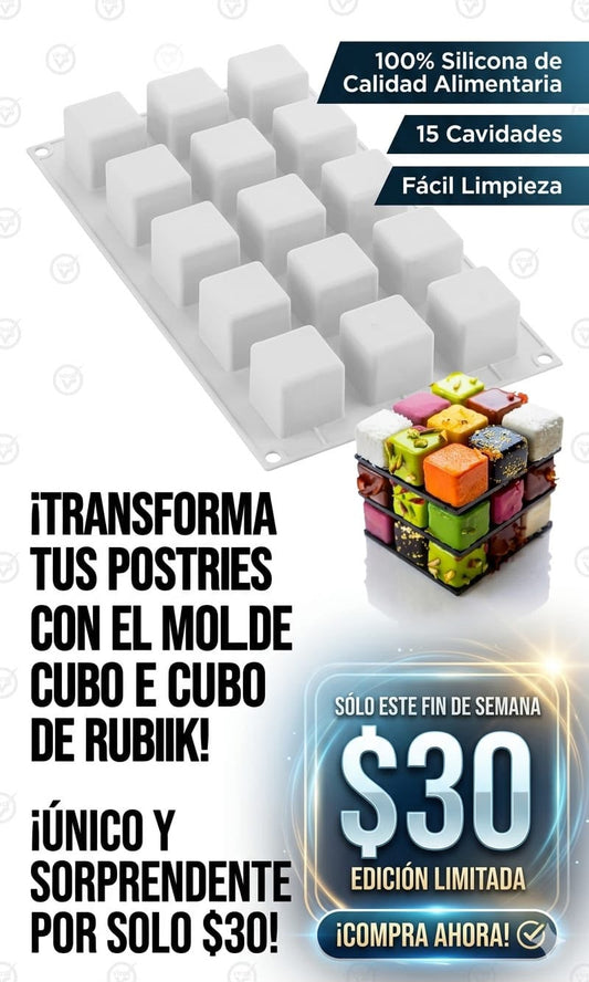 Molde de silicón