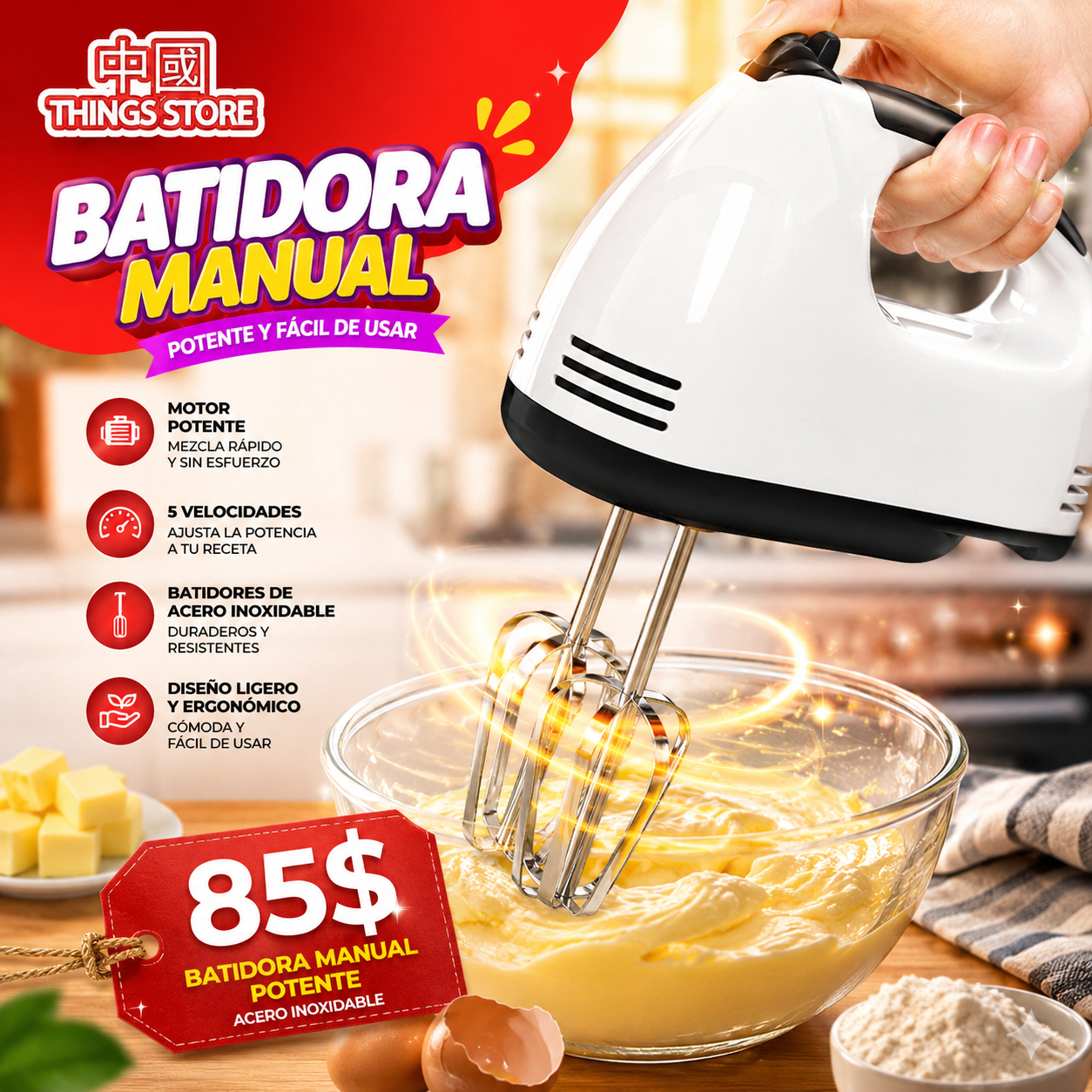 Batidora 7 niveles