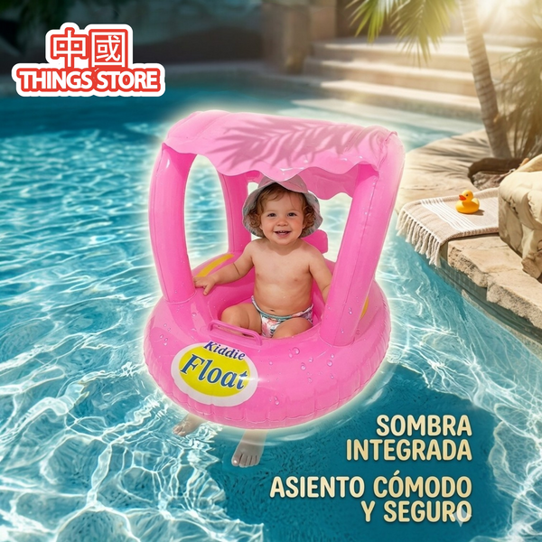 Salvavidas con sombrilla