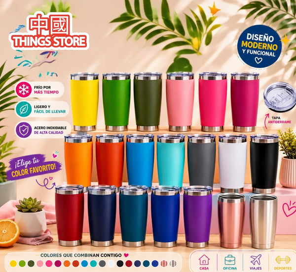 Termo tipo yeti 20oz 🌈