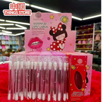 Labial de cotonete