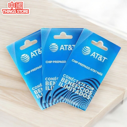 Chips AT&, telcel y mas