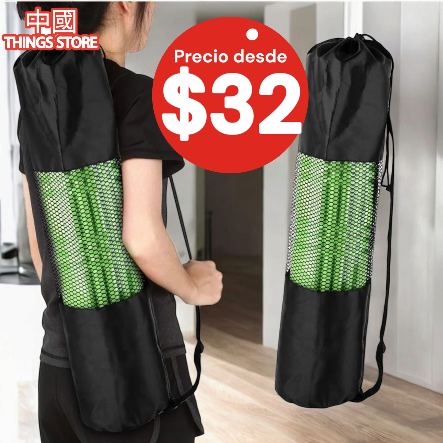 Bolsa de tapete para yoga