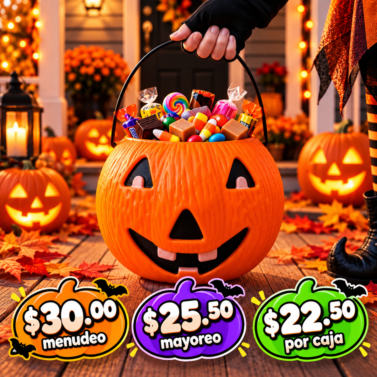 Calabazas para pedir dulces 🍬