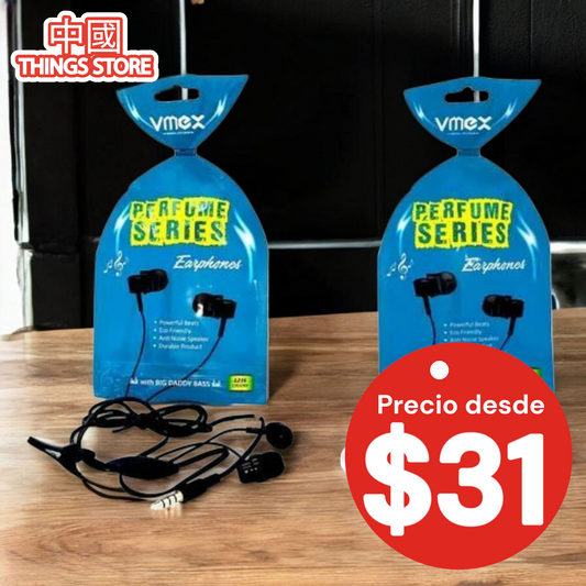 Audifonos con perfume 3.5