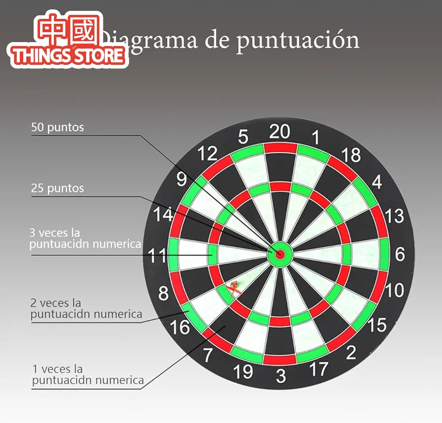 Juego de tablero de dardos