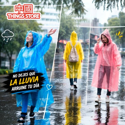 Impermeable de adulto 🌧