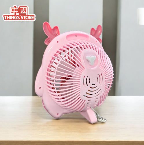 Ventilador de capibara y ajolote
