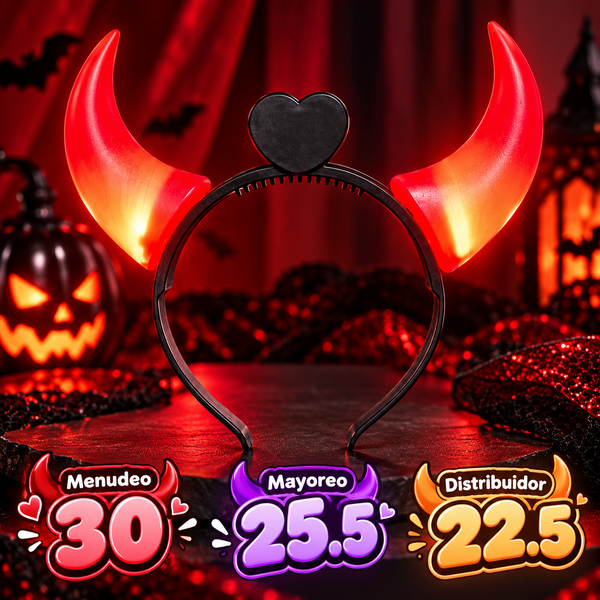 Diadema de diablo 👿