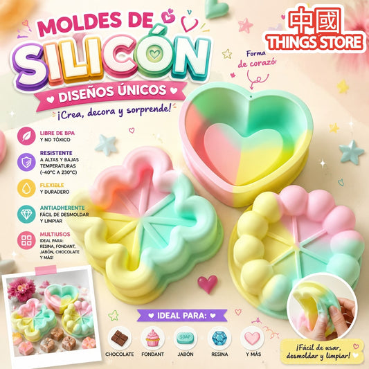 Molde de silicón 🌈