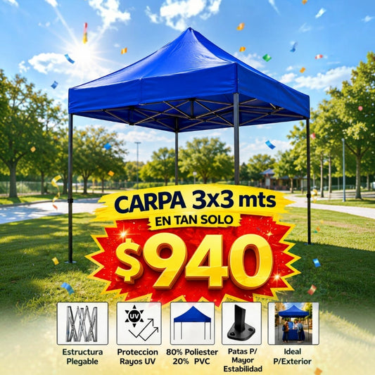 Carpa de 3X3m