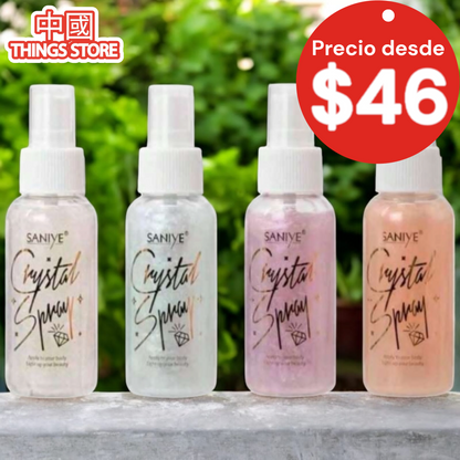 Spray con brillos