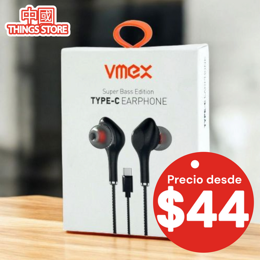 Audífonos de cable USB C