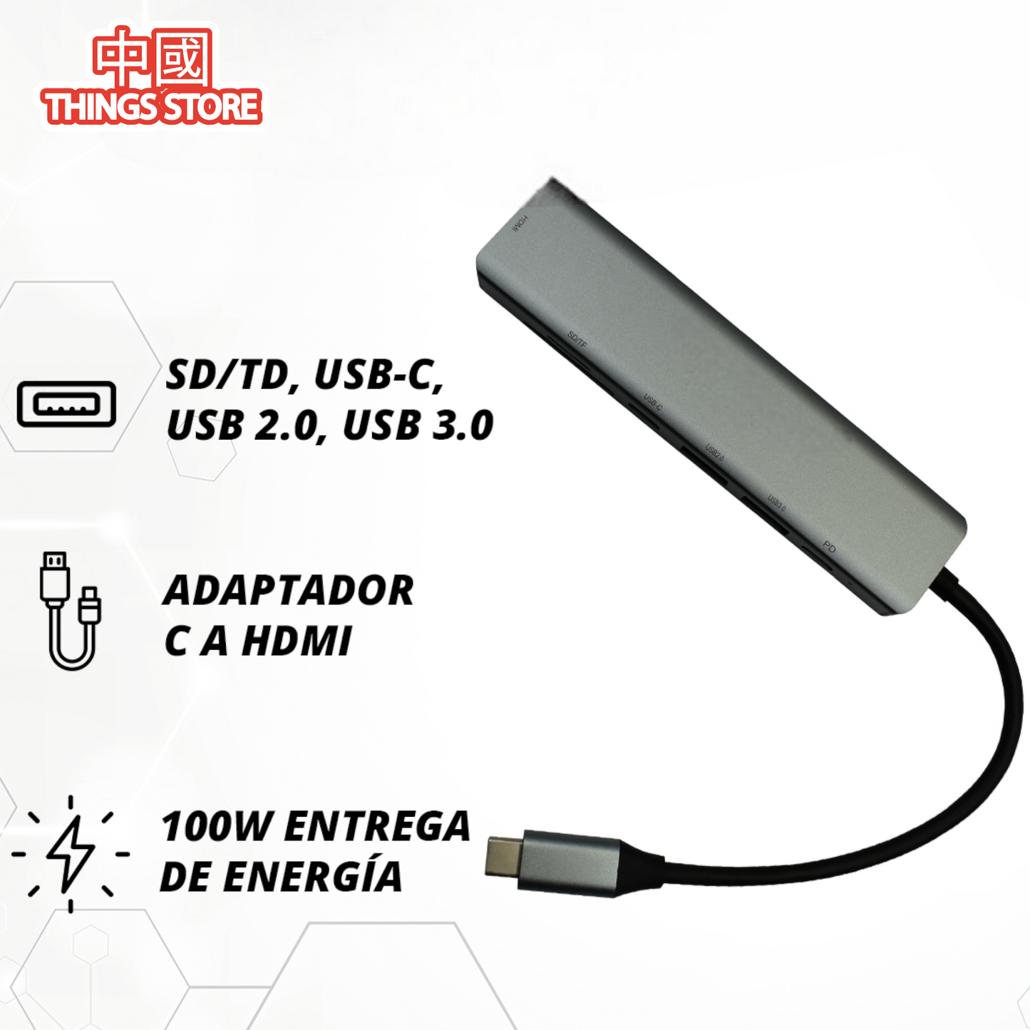 Adaptador tipo C a HDMI