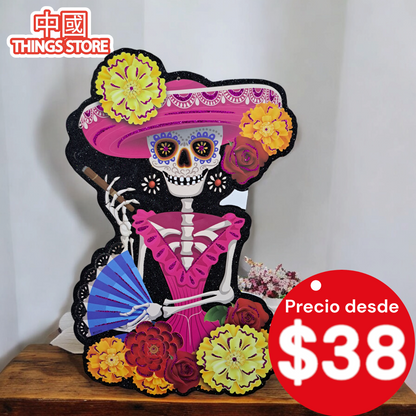 Figura de Catrina y Charro