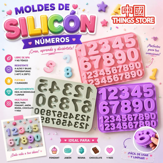 Moldes de silicón