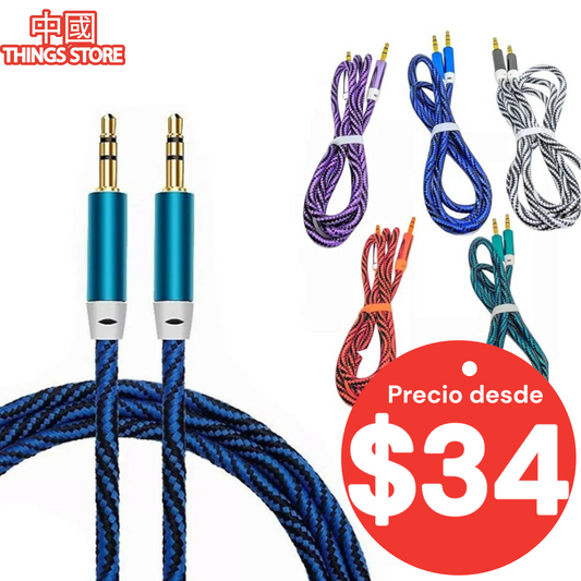 Cable auxiliar promoción 3X2