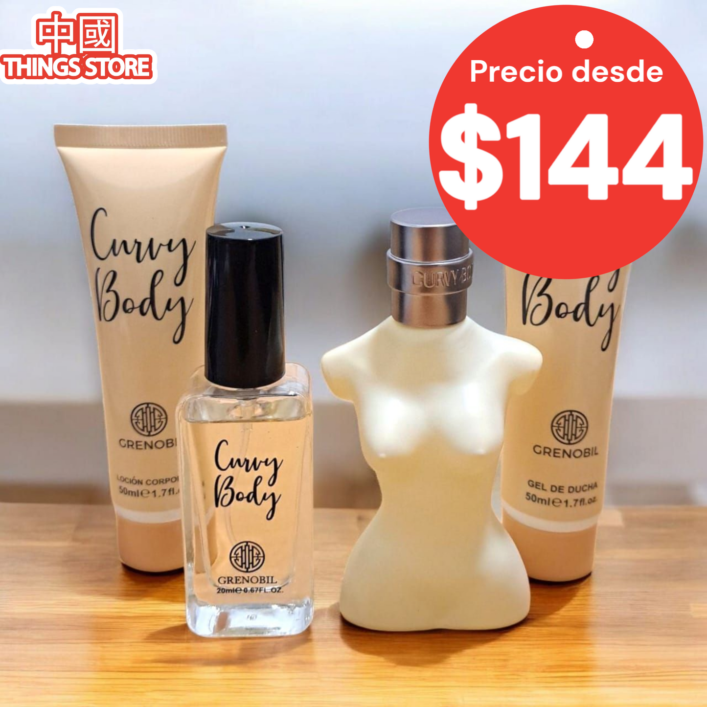 Set de perfumes 4pz KKW