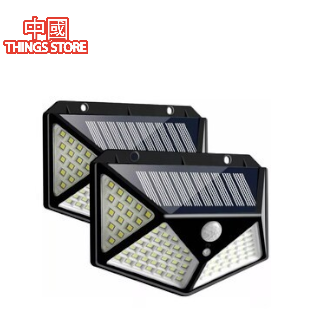 Lámpara solar exagonal