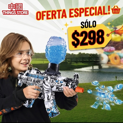 Juguete lanza bolas de hidrogel